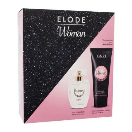 ELODE Woman - Eau de Parfum and Body Lotion Set 100ml - Pack of 2 - Maison des fragrances
