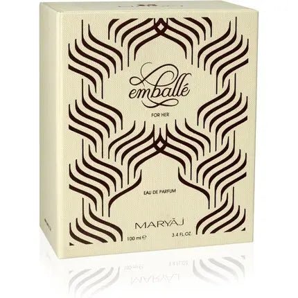EMBALLE par Maryaj - Eau de Parfum Femme 100ml Luxurious Fragrance with Citrus Freshness Exquisite Florals and Sensual Amber Base Empowering Sophisticated Scent - Maison des fragrances