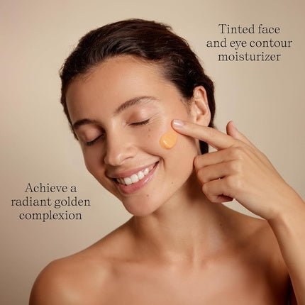 Embryolisse Radiant Complexion Cream Hybrid Makeup Face Moisturizer with Hyaluronic Acid Shea Butter Peach Shade 1.01 Fl.Oz. - Maison des fragrances