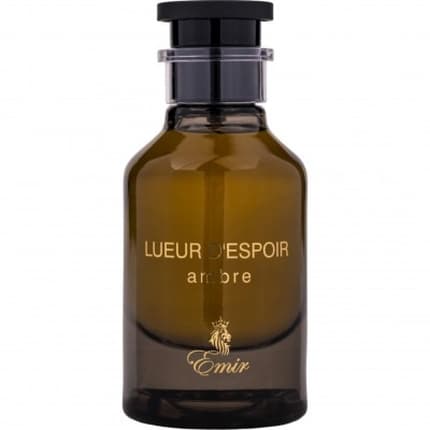 Emir Lueur Despoir Ambre Eau de Parfum (EDP) Mixte 100ml - Maison des fragrances