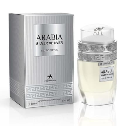 Emper Arabia Silver Vetiver Eau de Parfum (EDP) Homme 100ml - Maison des fragrances
