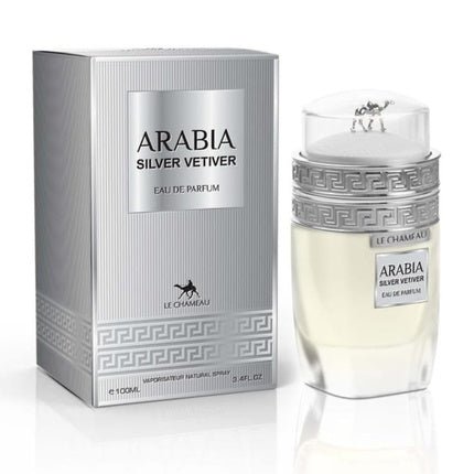 Emper Arabia Silver Vetiver Eau de Parfum (EDP) Homme 100ml - Maison des fragrances