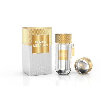 Emper Genius Metallic Eau de Toilette (EDT) Homme 100ml - Maison des fragrances