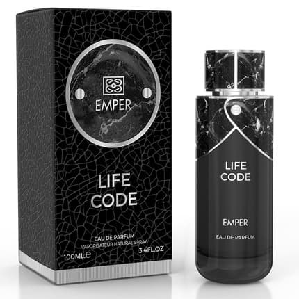 Emper Life Code - Fragrance Eau de Parfum (EDP) Mixte 100ml - Maison des fragrances
