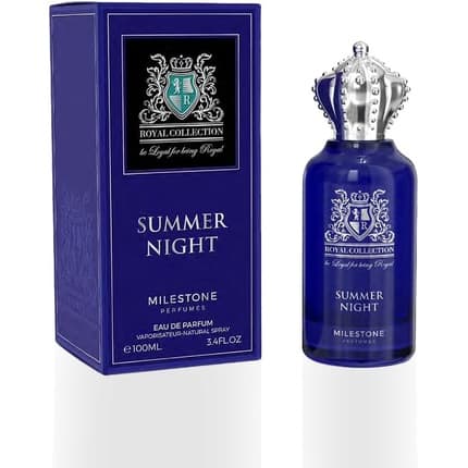 Emper MILESTONE s Royal Collection Summer Night Unisex Long Lasting Eau de Parfum 100ml Unisexe - Maison des fragrances