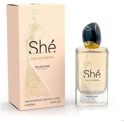 Emper Milestone She Ladies Fragrance Eau de Parfum Femme 100 ml - Maison des fragrances