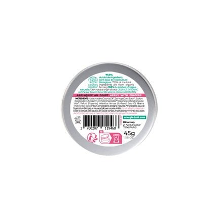 Energie Fruit Energy Fruit Deodorant Cream Fresh Raspberry Scent Organically Certified Déodorant (Déo) Mixte - Maison des fragrances