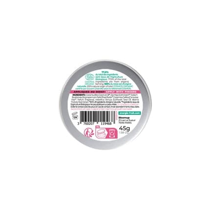 Energie Fruit Energy Fruit Deodorant Cream Fresh Raspberry Scent Organically Certified Déodorant (Déo) Mixte - Maison des fragrances