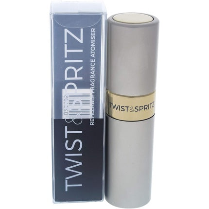Travalo Twist and Spritz Atomiser Silver Fragrance (Fragrance) Mixte