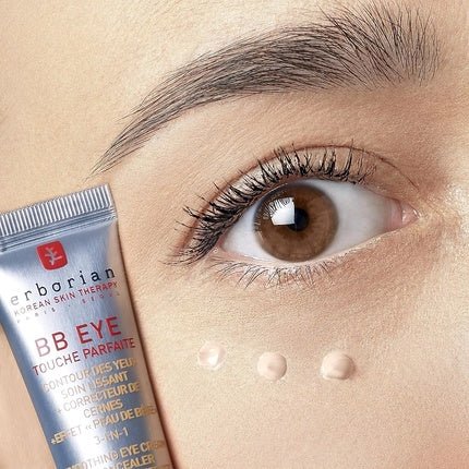 Erborian BB Eye Cream and Concealer Smoothing Eye Cream and Concealer Baby Skin Effect 3 - in - 1 SPF20 15ml - Maison des fragrances