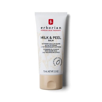 Erborian Milk & Peel Balm 2 - in - 1 Makeup Remover and Face Cleansing Balm Korean Skincare - Maison des fragrances