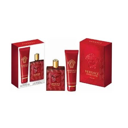 Eros Flame - Eau de Parfum and Shower Gel Homme 100ml - Maison des fragrances