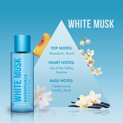 Escentuals White Musk Perfume Eau de Parfum (EDP) Femme 100ml - Maison des fragrances