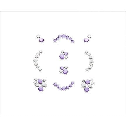 Essence 3D Nail Jewels Violet Nail Stickers 10pcs - Maison des fragrances