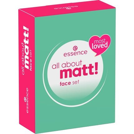 Essence All About Matt Face Set Makeup Set Acetone - Free Vegan Alcohol - Free 3pcs - Maison des fragrances