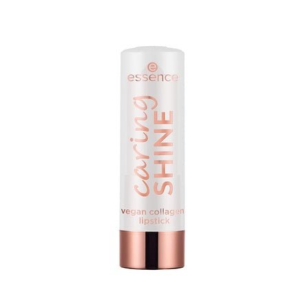 Essence Caring Shine Vegan Collagen Lipstick No 205 My Love Red - Maison des fragrances