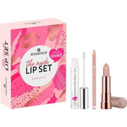 Essence Cosmetics The Nude Lip Set Romantic Lipstick Makeup Gift Set for Women - Maison des fragrances