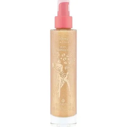 Essence Disney Classics Bambi Body Shimmer Gel 100ml - Woodland Gold Moisturizing and Smoothing - Maison des fragrances