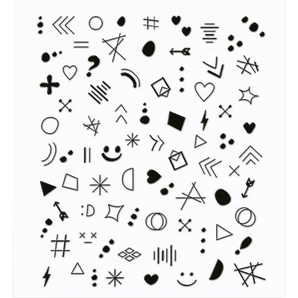 Essence Get Your Ink On Multi - Coloured Nail Stickers - Maison des fragrances