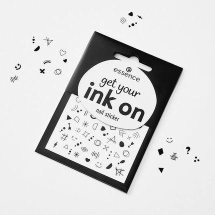 Essence Get Your Ink On Multi - Coloured Nail Stickers - Maison des fragrances