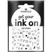 Essence Get Your Ink On Multi - Coloured Nail Stickers - Maison des fragrances
