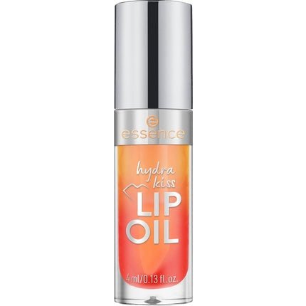 Essence Hydra Kiss Lip Oil Lip Gloss 02 Orange Moisturising Nourishing with Oils Shiny Vegan No Parabens No Microplastic Particles Nanoparticles Free 4ml - Maison des fragrances