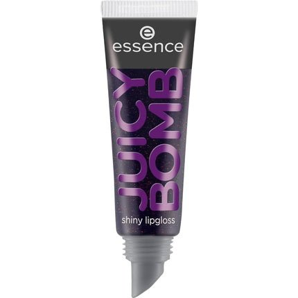 essence JUICY BOMB Shiny Lipgloss Nr. 13 Black Glossy Shimmering Vegan Paraben - Free Microplastic Particle - Free Nanoparticle - Free 10ml - Maison des fragrances
