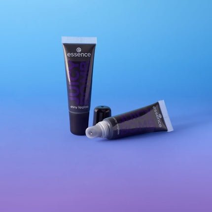 essence JUICY BOMB Shiny Lipgloss Nr. 13 Black Glossy Shimmering Vegan Paraben - Free Microplastic Particle - Free Nanoparticle - Free 10ml - Maison des fragrances