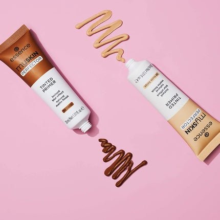 essence my SKIN PERFECTOR TINTED PRIMER No. Nude for Combination Skin 30ml 30 Medium Beige Mixed - Maison des fragrances