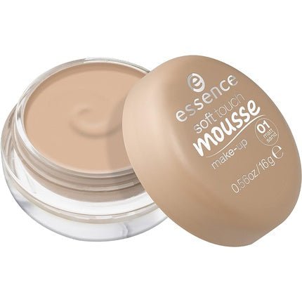 Essence Soft Touch Mousse Makeup Foundation No. 01 Matt Sand 16g - Maison des fragrances