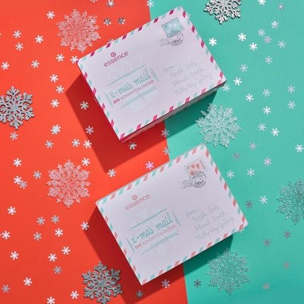 Essence X - Mas Mail DIY Advent Calendar 2023 Beauty Surprises - Acetone - Free and Paraben - Free - Gift for Beauty Lovers - Self - Filling - Maison des fragrances