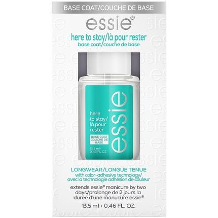 Essie Base Coat Here to Stay Nail Polish Color Fixation and Nail Protection from Discoloration 13.5ml - Maison des fragrances