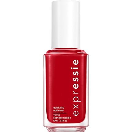 Essie Expressie Nail Polish Quick Dry Formula Vegan Angled Brush Red Pink Nail Varnish 190 Seize The Minute 10ml - Maison des fragrances
