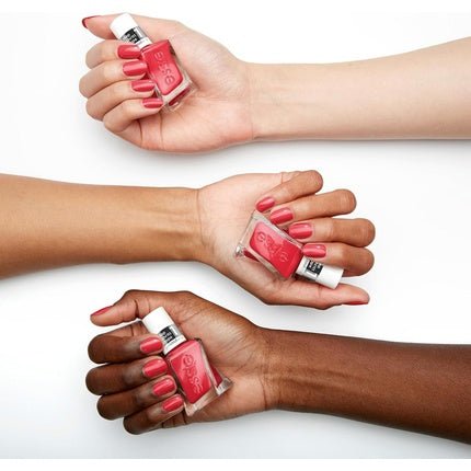 Essie Gel - Like Nail Polish Lasts Up To 15 Days with Flex.e Gel Technology No Chipping Glass - Like Shine Vegan Formula Gel Couture 470 Sizzling Hot 13.5ml - Maison des fragrances