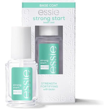 Essie Nail Polish Nail Care Strong Start Ridge Filling Smoothing Clear Base Coat 13.5ml - Maison des fragrances
