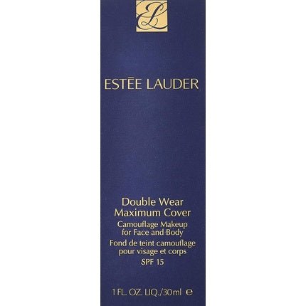 Estee Lauder Double Wear Maximum Cover Camouflage Foundation for Face and Body SPF 15 1N1 Ivory Nude 30ml - Maison des fragrances