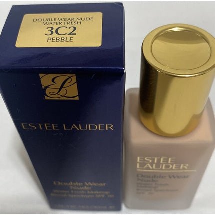 Estee Lauder Double Wear Nude Water Fresh Makeup SPF30 Shade 3C2 Pebble 1oz/30ml - Maison des fragrances