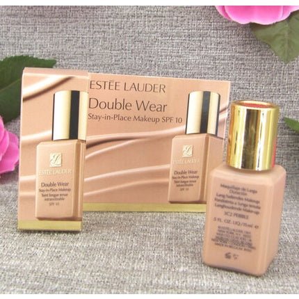 Estee Lauder Double Wear Stay - in - Place Makeup 3C2 Pebble 15ml - Maison des fragrances