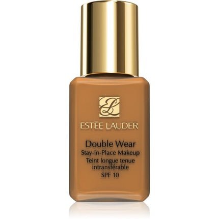 Estee Lauder Double Wear Stay - in - Place Mini Foundation - SPF 10, 6W1 Sandalwood, 15 ml - Maison des fragrances
