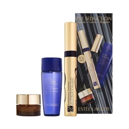 Estee Lauder Eye Seduction Kit Mascara Make - Up Remover Eye Contour Cream - Maison des fragrances