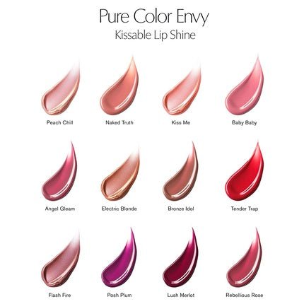 Estee Lauder Pure Color Envy Kissable Lip Shine Lip Gloss 0.20oz 5.8ml Brazen Shine - Maison des fragrances