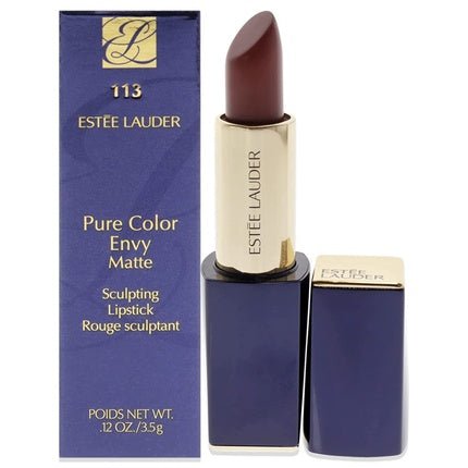 Estee Lauder Pure Color Envy Matte Sculpting Lipstick 113 Raw Edge 0.12oz - Maison des fragrances