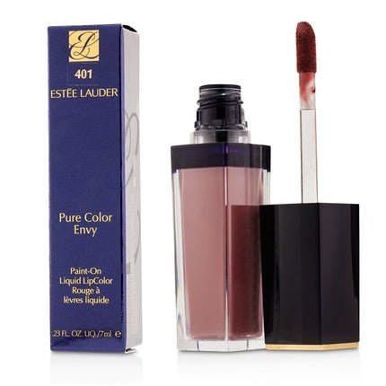 Estee Lauder Pure Color Envy Paint - On Liquid Lip Color 401 Burnt Raisin - Maison des fragrances