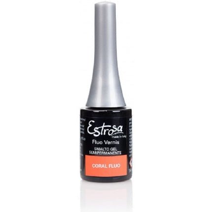 Estrosa Coral Fluo Semi - Permanent Gel Nail Polish 100g - Maison des fragrances
