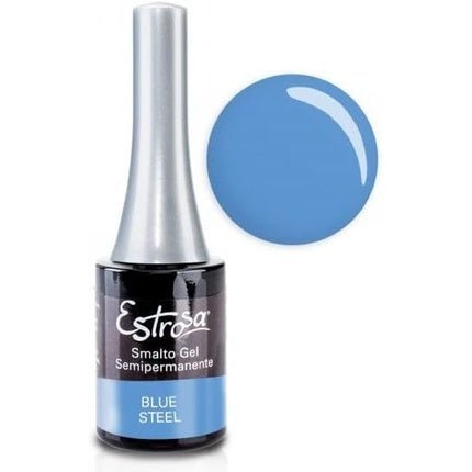 ESTROSA Semi - Permanent Steel Blue Nail Polish 14ml - Maison des fragrances