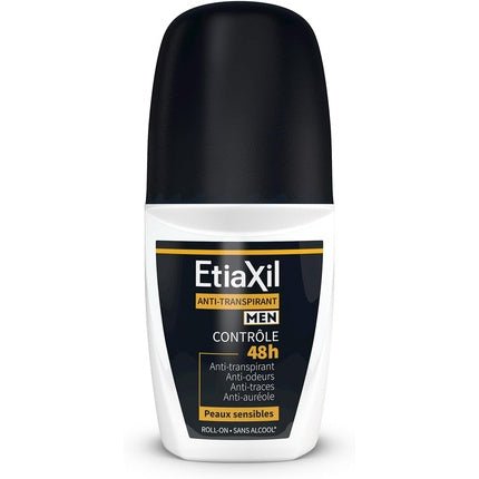 Etiaxil Anti-Perspirant Deodorant 48h Control Roll-On Déodorant (Déo) Homme 50ml - Maison des fragrances