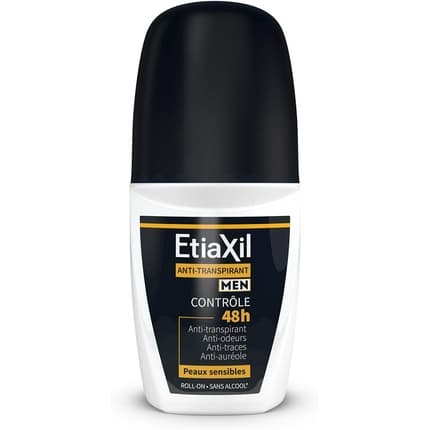 Etiaxil Anti-Perspirant Deodorant 48h Control Roll-On Déodorant (Déo) Homme 50ml - Maison des fragrances