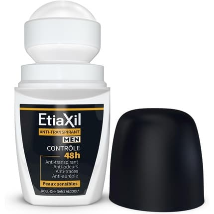 Etiaxil Anti-Perspirant Deodorant 48h Control Roll-On Déodorant (Déo) Homme 50ml - Maison des fragrances