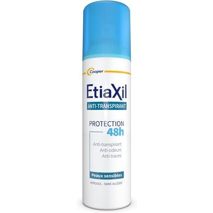 Etiaxil Anti-Perspirant Protection Deodorant 48h Aerosol Déodorant (Déo) Mixte 150ml - Maison des fragrances