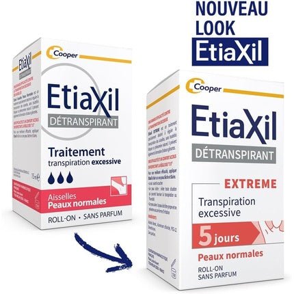 Etiaxil Antiperspirant Excessive Perspiration Treatment - Pack of 2 Déodorant (Déo) Homme 15ml - Maison des fragrances